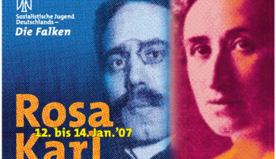Rosa Luxemburg und Karl Liebknecht
