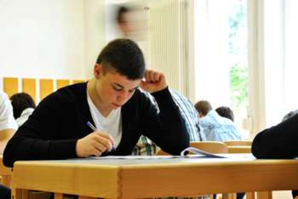 Übung macht den Meister: Bewerbungstraining in der Jugendbildungsstätte Kurt Löwenstein. Foto: Jens Thomas