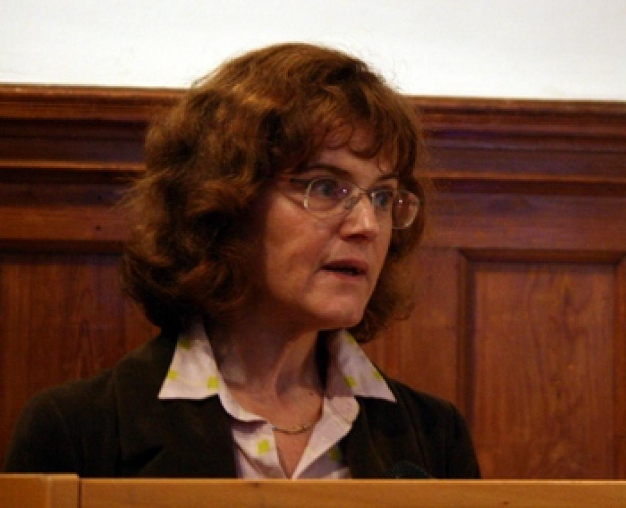 Sylvana Hilliger, Mitarbeiterin der Brandenburger Landesbeauftragten zur Aufarbeitung der Folgen der kommunistischen Diktatur (LAkD)