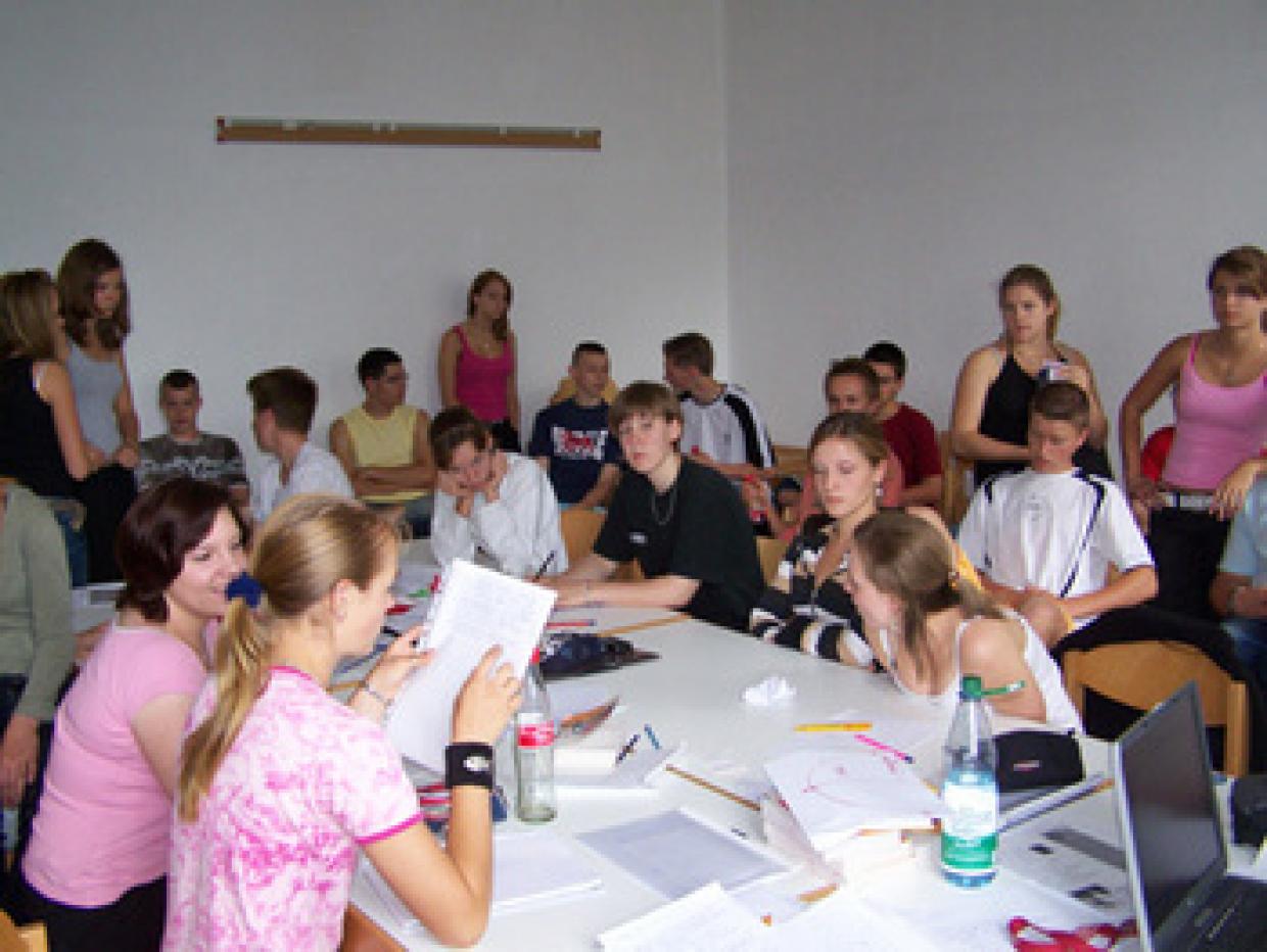 Schülervertreter der Oberschule Bernau engagieren sich bei Zukunftswerkstatt
