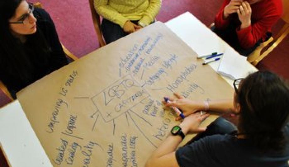 Armut, Krise, Zukunft: Was muss getan werden? Das fragten sich AktivistInnen in der Jugendbildungsstätte Kurt Löwenstein