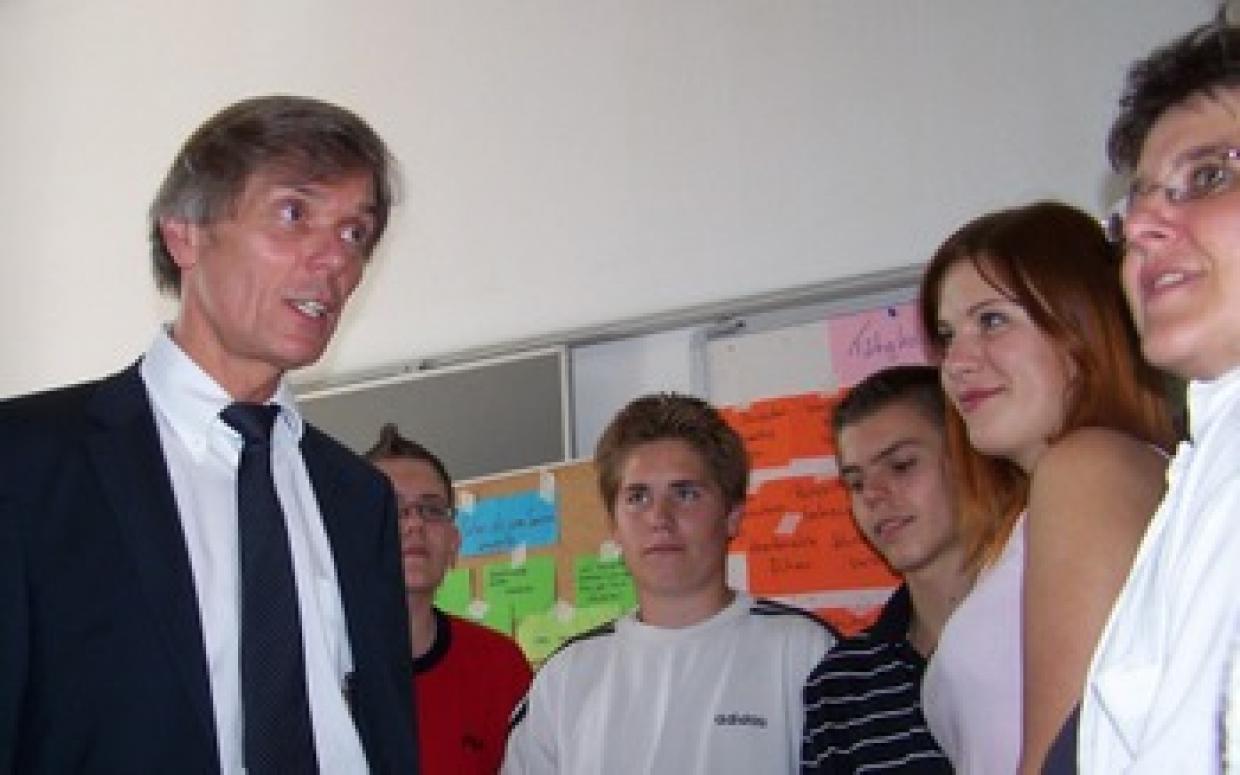 Staatssekretär Jungkamp besucht Jugendbildungsstätte in Werftpfuhl