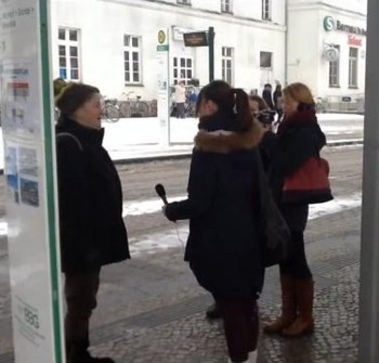 Azubis machen Interviews