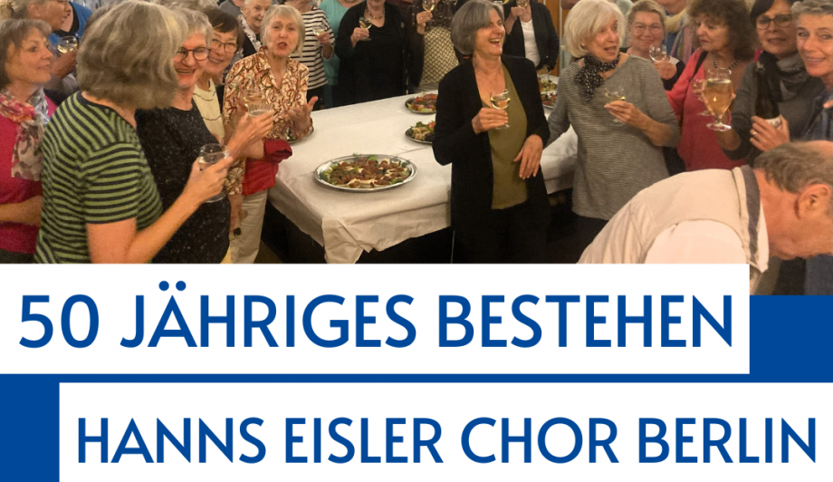 Hanns Eisler Chor 50 Jahre Hanns Eisler Chor 50 Jahre