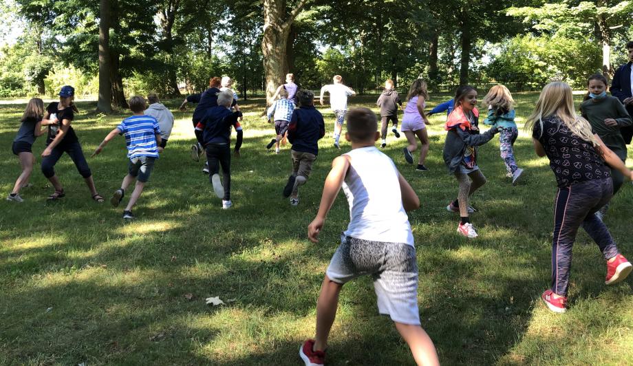 Ferienfahrt_Spielende Kinder