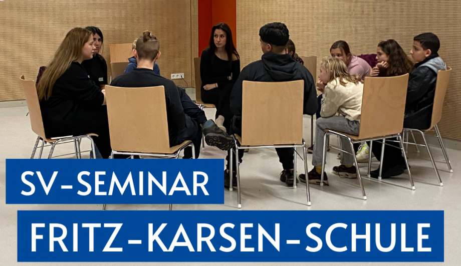 SV-Seminar der Fritz-Karsen-Gemeinschaftsschule