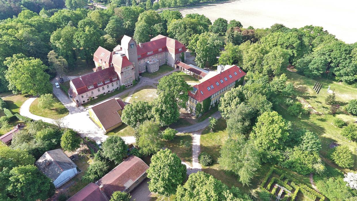 Luftbild Gelände Jugendbildungsstätte Kurt Löwenstein